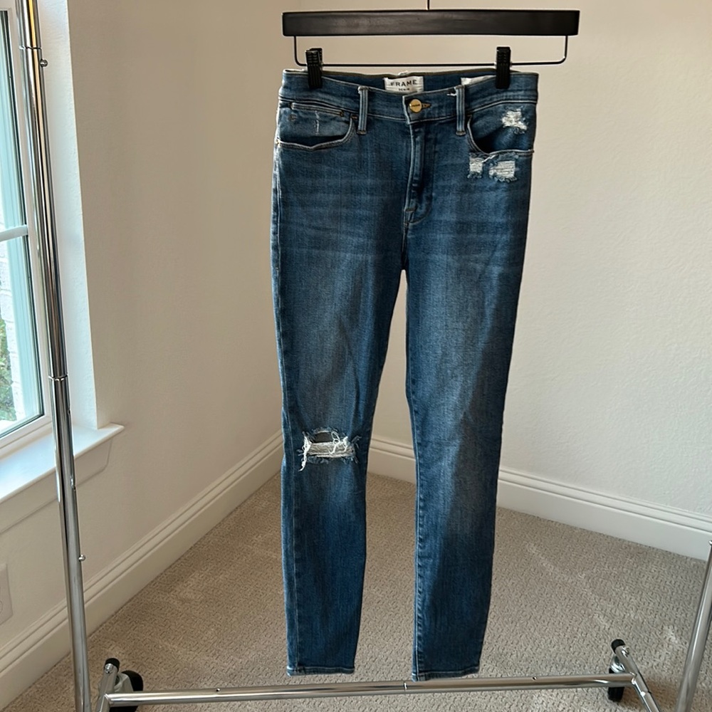 Frame Skinny Jeans Size 27